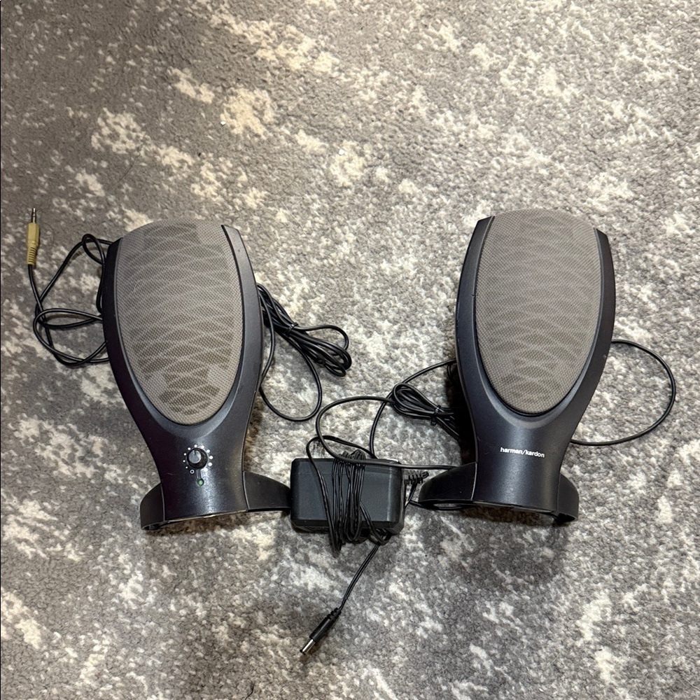 Harman Black Audio Speakers